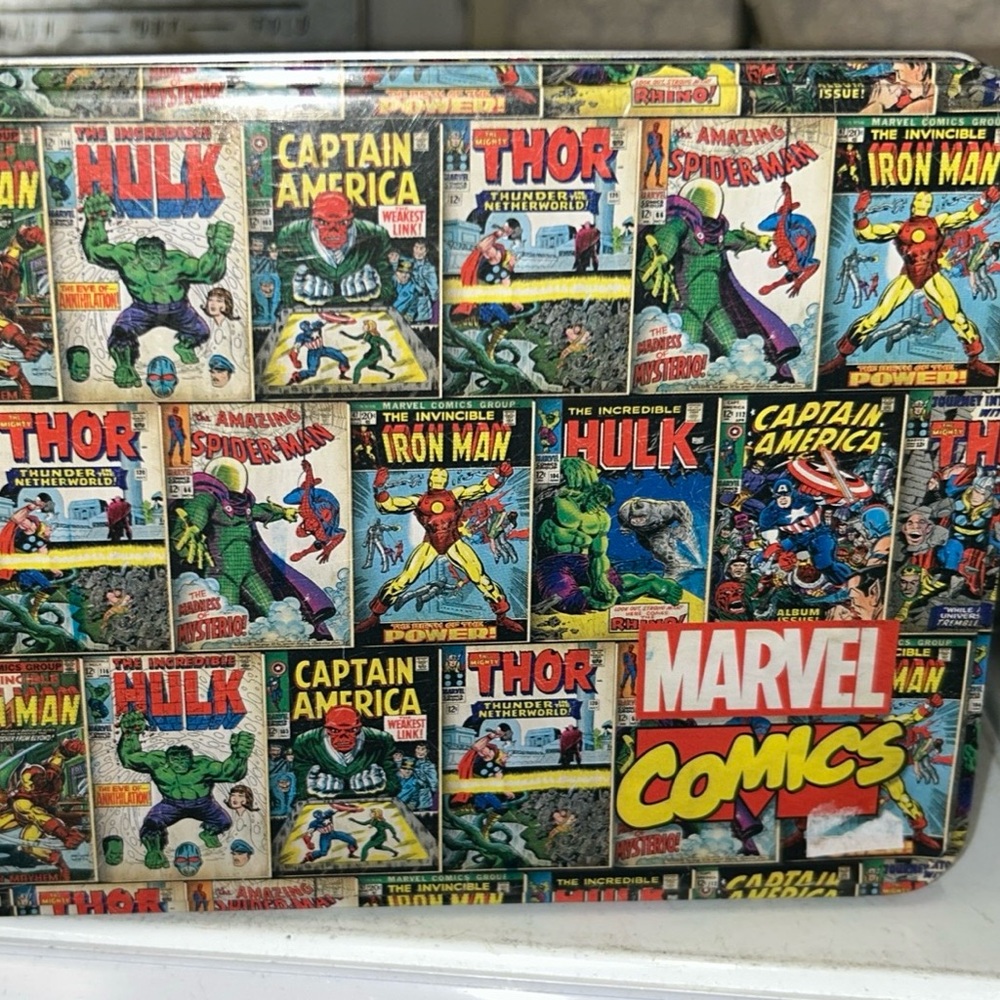 Marvel Comics Action Figure Storage Box - Multicolor